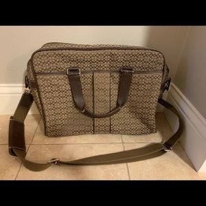 Coach laptop bag
